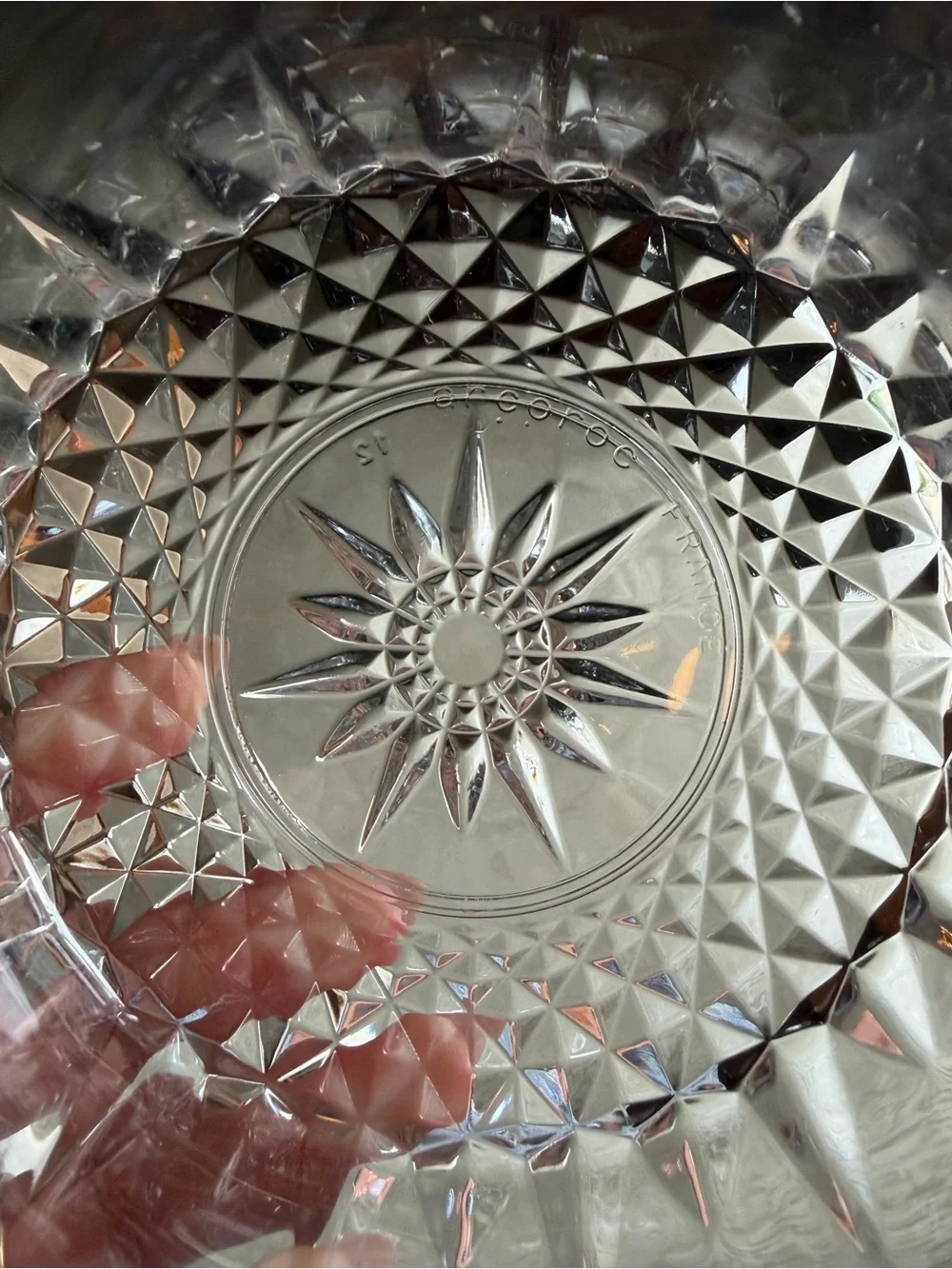 Arcoroc vintage clear
